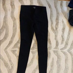 Black loft petites pants, size xxsp